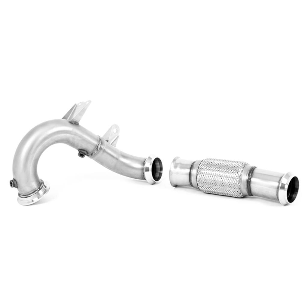 [MTKSSXMZ155/AKN] Milltek 3.15" Large Bore Downpipe With De Cat