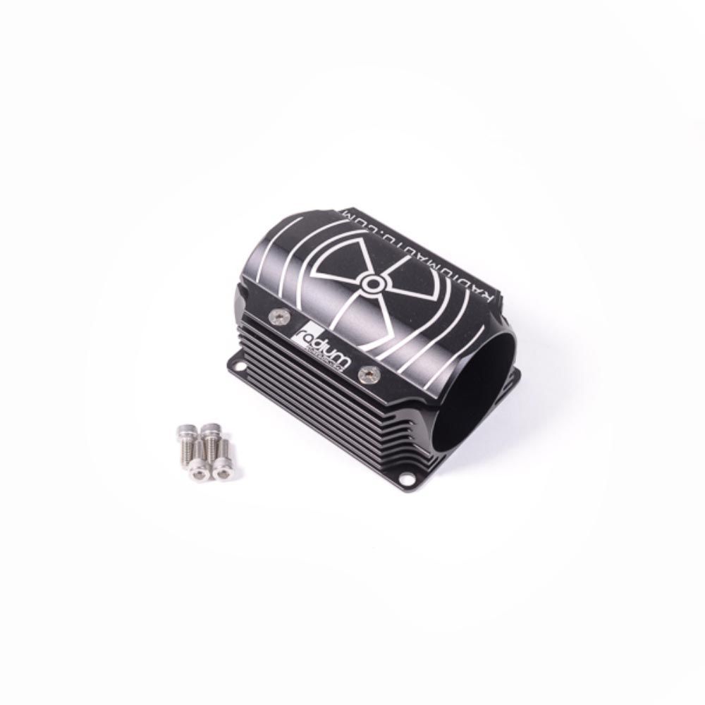 [RDM20-0221] Radium Engineering Fuel Pump / Filter Bracket With Heat Exchanger