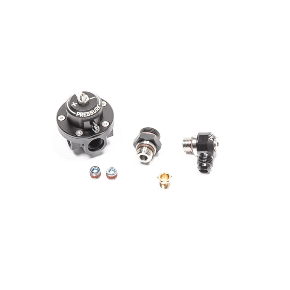 [7001025-3896742] Radium Engineering Fuel Rail Mounted Fuel Pressure Regulator (Black)