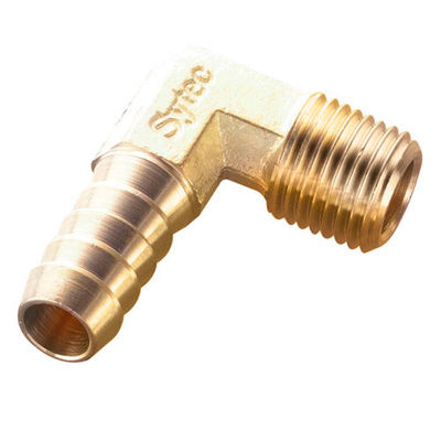 [243251-1495626] Sytec 90 Degree Fuel Pump Unions (1/8 Inch NPT - 6mm Bore Pipe)