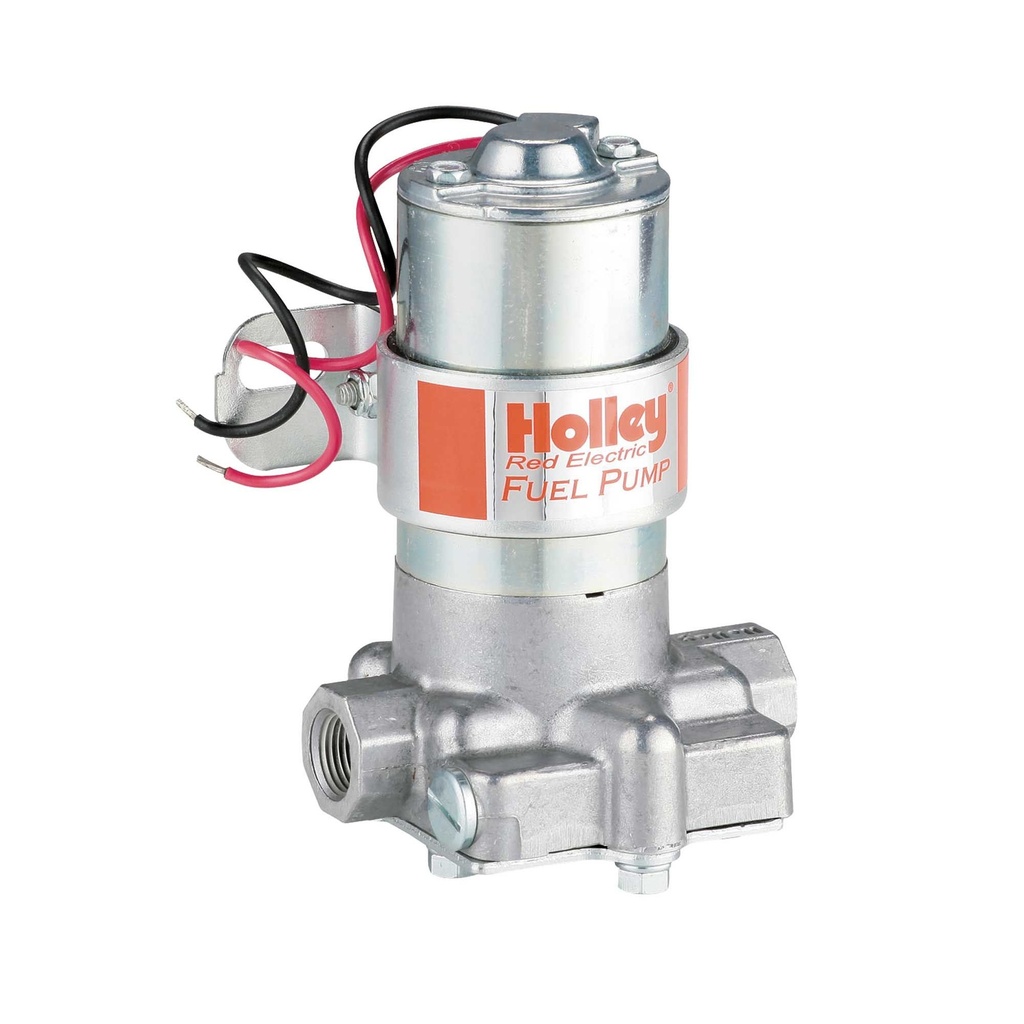 [245437-1604337] Holley External Electric Fuel Pump (Red Pump)