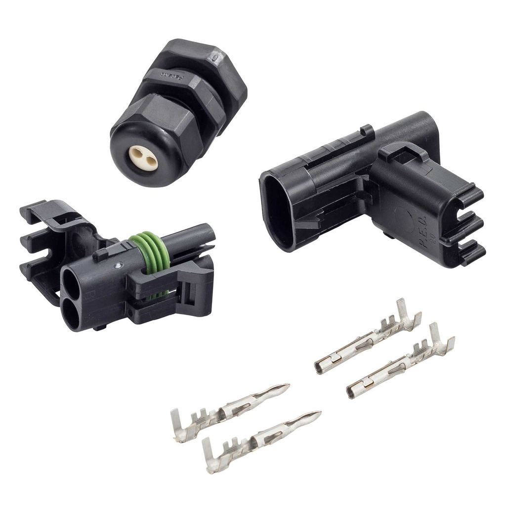 [ATLEL-AA-001] ATL Clubman Electrical Connector Set (Bulkhead And Quick Release Fittings)