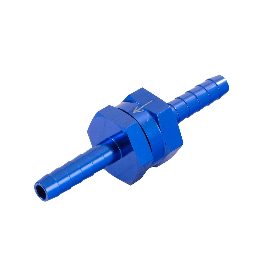 [7000011-2292588] Automotive Plumbing Solutions One Way Valve With 8mm Push On Fittings (Black)
