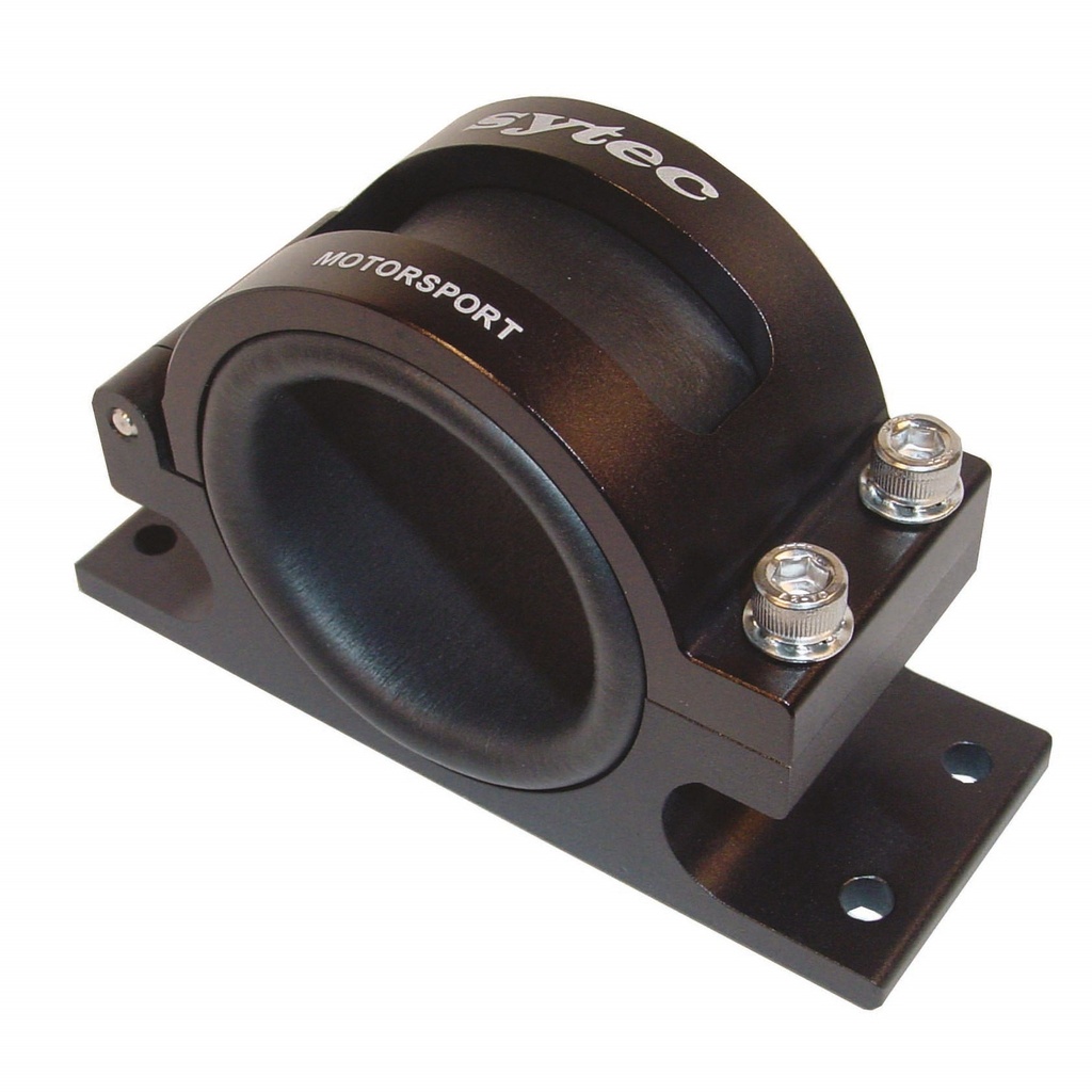 [243269-2104650] Sytec Motorsport Fuel Pump & Filter Bracket (Black)
