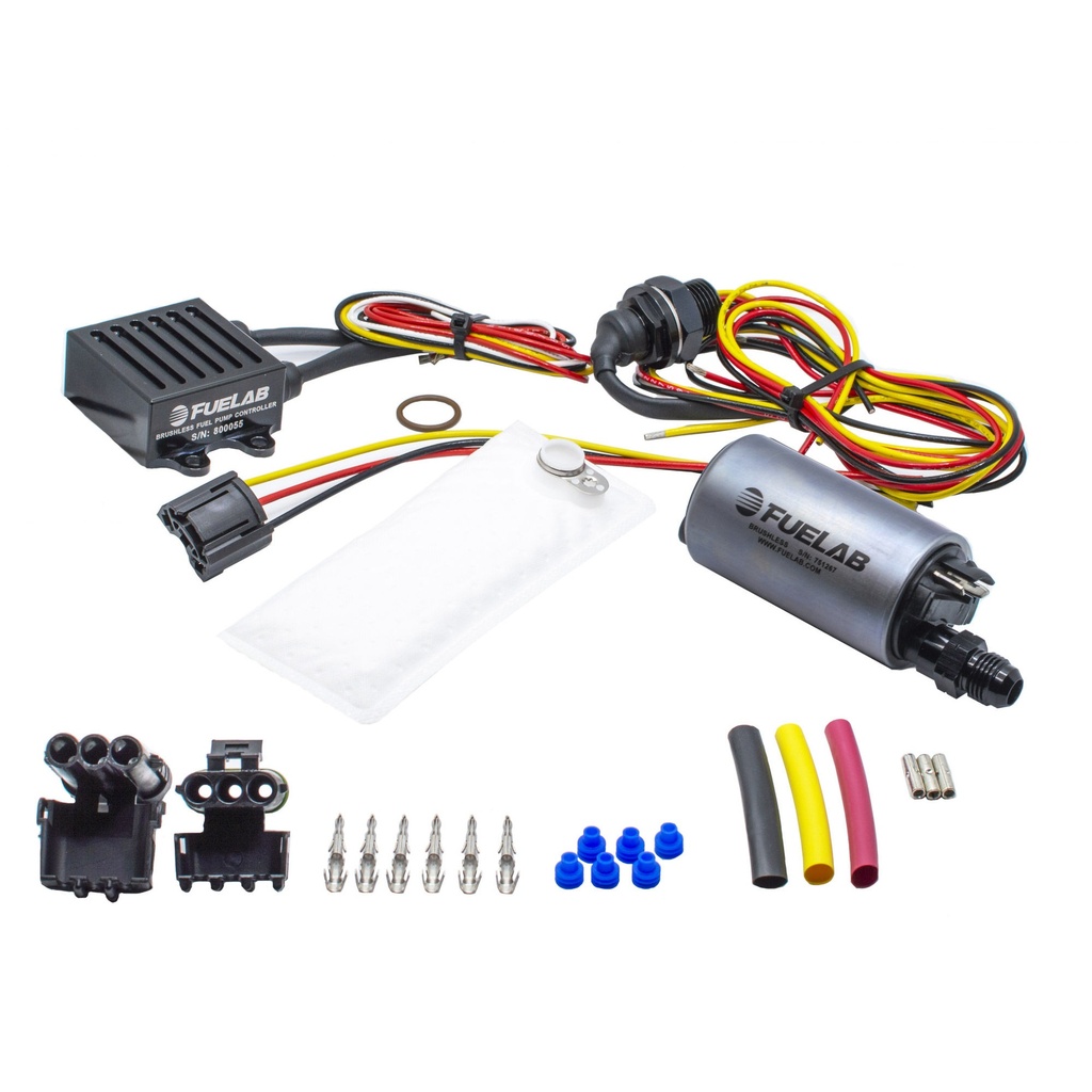 [7000356-2431549] Fuelab In-Tank Brushless Fuel Pump Kit (253xx Series) (-6 JIC Male, Up To 850 bhp)