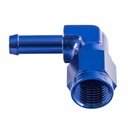 Automotive Plumbing Solutions 90 Degree Female JIC -6 To Push On Hose Fitting