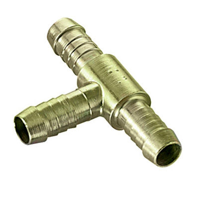 [243271-1685049] Sytec Metal T Piece For Push On Fuel Hose (6mm Bore)