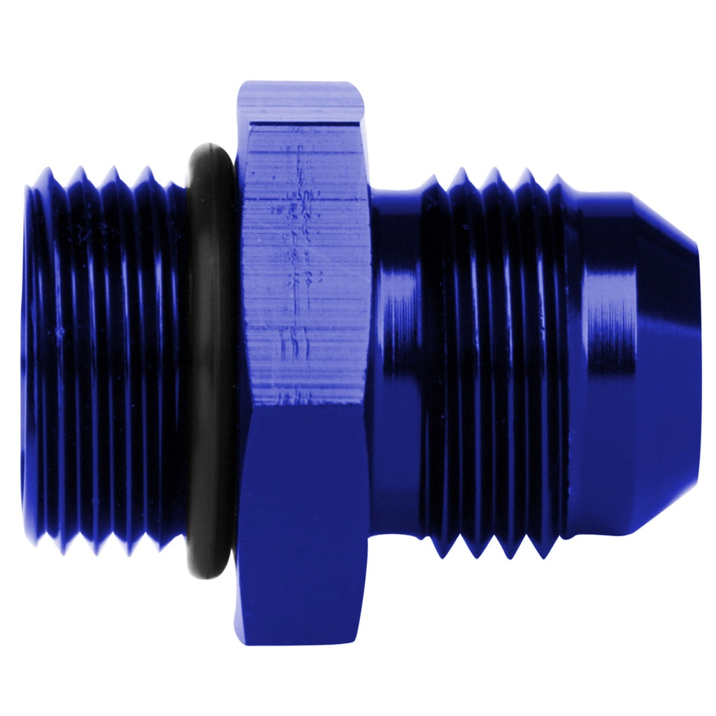 [7000263-2338833] Automotive Plumbing Solutions Male To Male ORB Adaptor (Black, ORB-06 to AN-06)