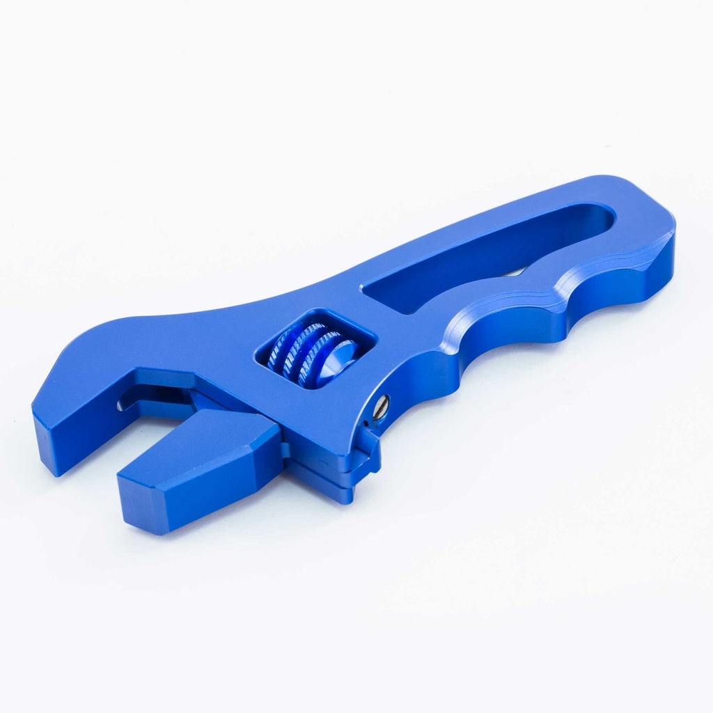 [414607-2852341] Automotive Plumbing Solutions Adjustable Spanner / Wrench (Short / Blue)