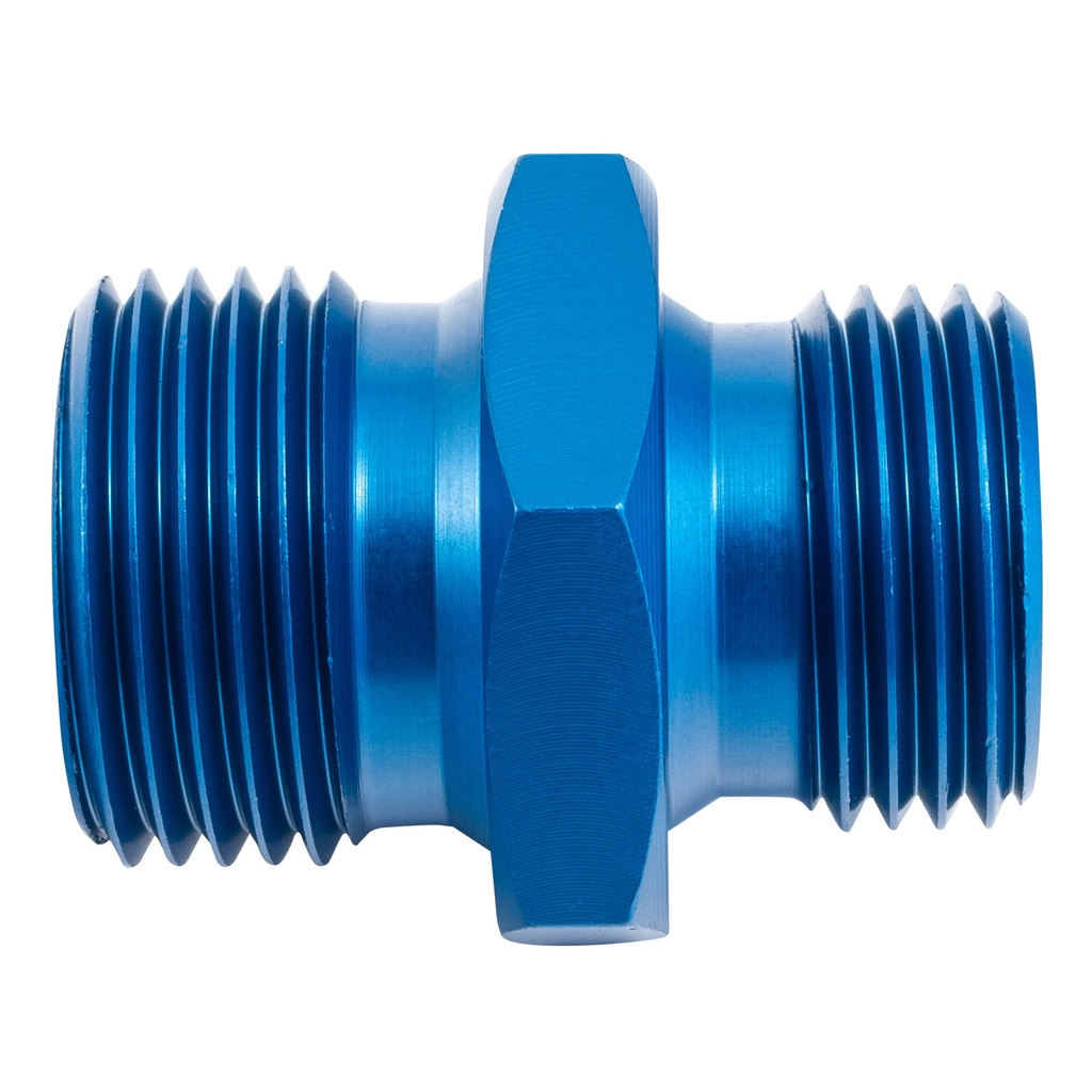 [245465-1671446] Moquip BSP To BSP Male To Male Adaptors (1/4 Inch BSP To 3/8 Inch BSP, Zinc Plated Steel)