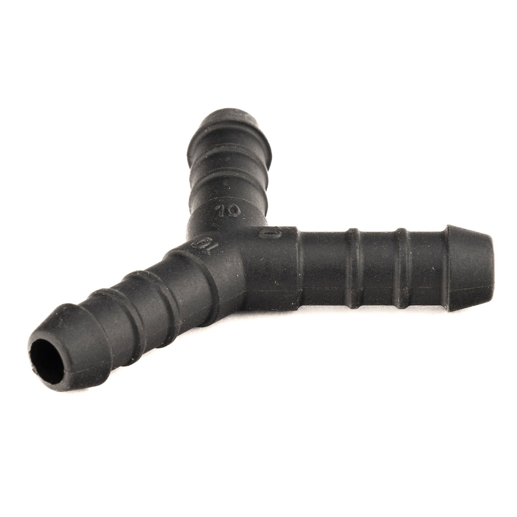 [7001107-3811388] Demon Tweeks Plastic Y Piece Hose Joiner (10mm)