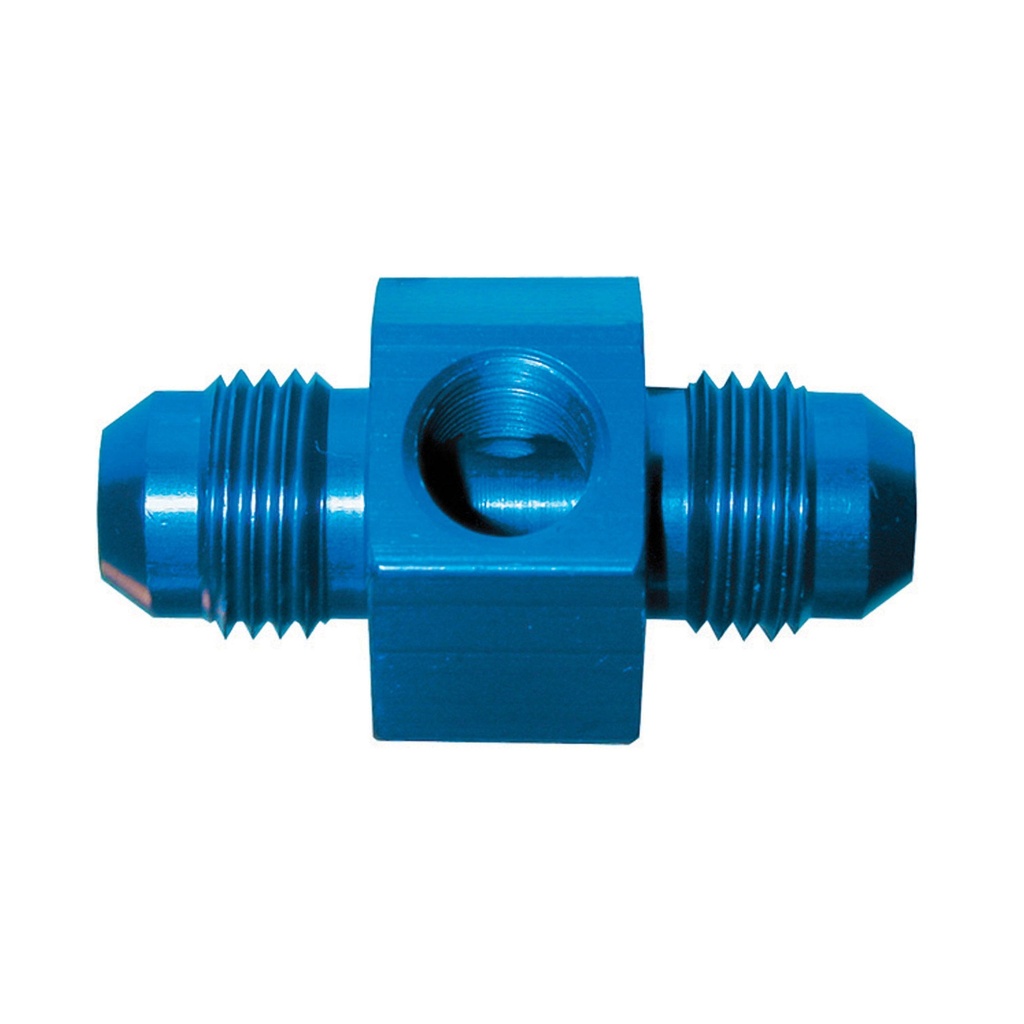 [7000060-2292417] Goodridge JIC Male To Male Adaptor With Female NPT Take Off (-6 JIC (9/16x18))