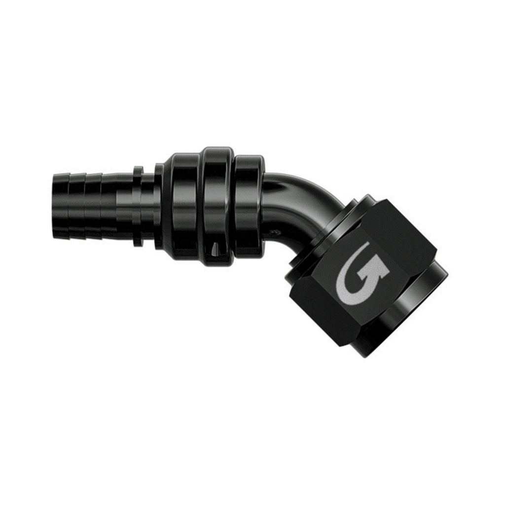 Goodridge 711 Female Double Swivel Crimp Fitting For G-Line Hose
