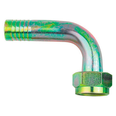 [245442-3594061] Moquip 90 Degree Fitting For 100R6 Push On Hose (-10 JIC, 5/8 Inch Bore)