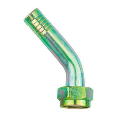 [245440-3594153] Moquip 45 Degree Fitting For 100R6 Push On Hose (-10 JIC, 5/8 Inch Bore)