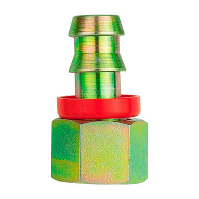[245458-3593922] Moquip Steel Female Socketless Hose Fitting (Straight, -10 JIC, 5/8 Inch Bore)