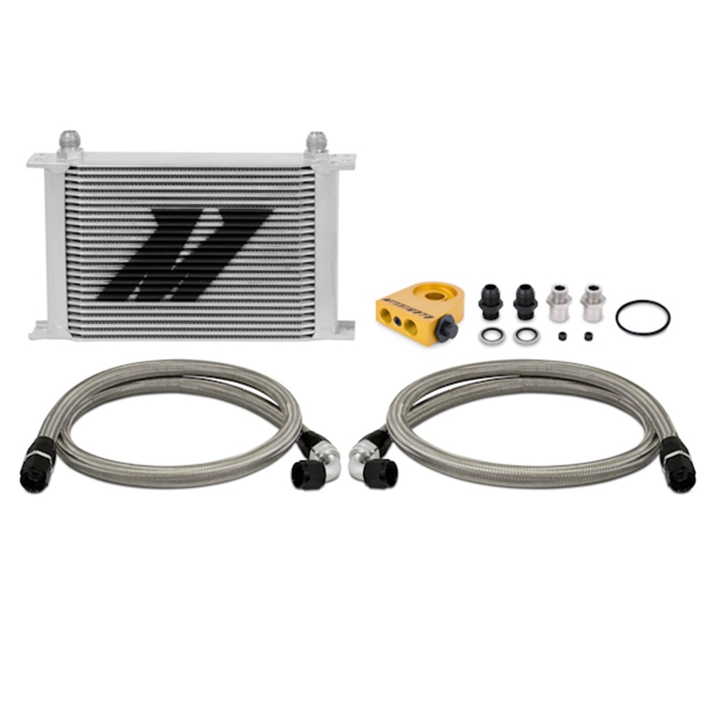 [1150031-3194253] Mishimoto Universal Thermostatic Oil Cooler Kit (Black, 10)