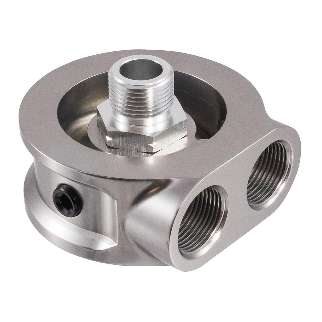Susa Billet Oil Sandwich Plate With Sender Take Off Port