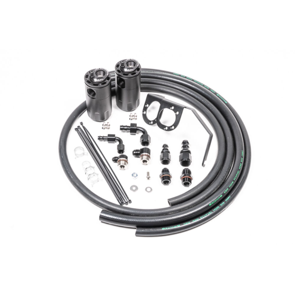 Radium Engineering Dual Oil Catch Tank Kit