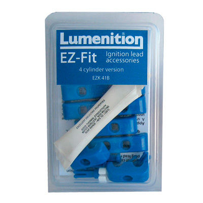 [244517-1872258] Lumenition E-Z Fit Plug Lead Accessory Kit (Blue, 4)