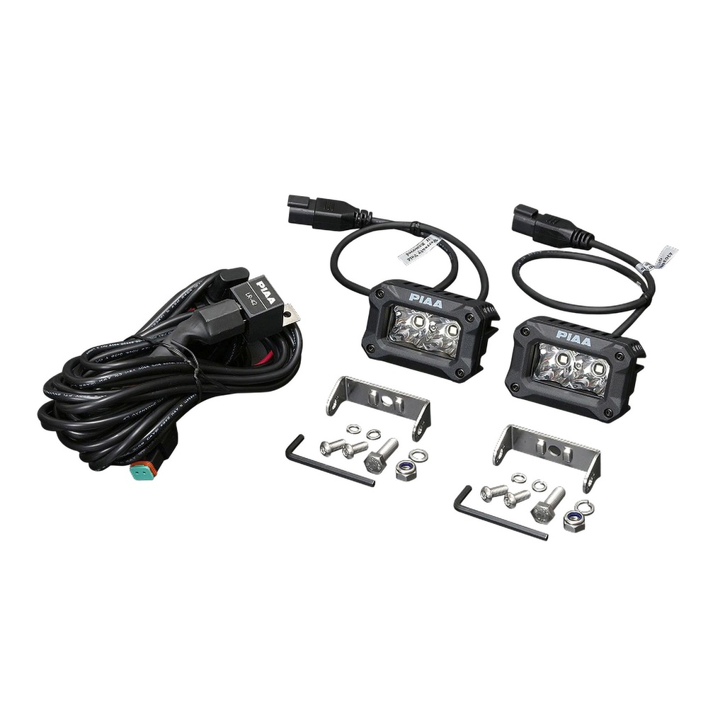 PIAA 2000 Series LED Spot Light Pod Kit