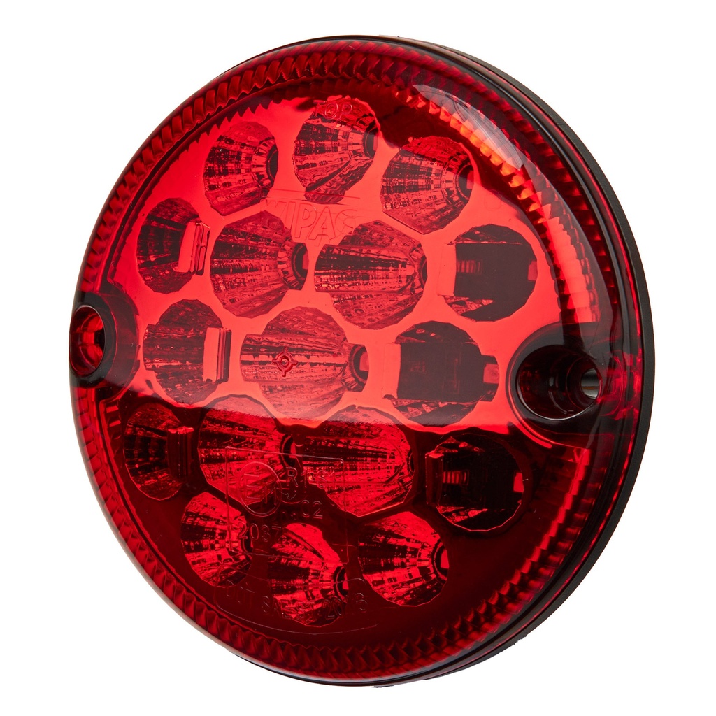 [7002393-3893954] Wipac 95mm NAS LED Lamp (Red Lens, Fog Lamp)