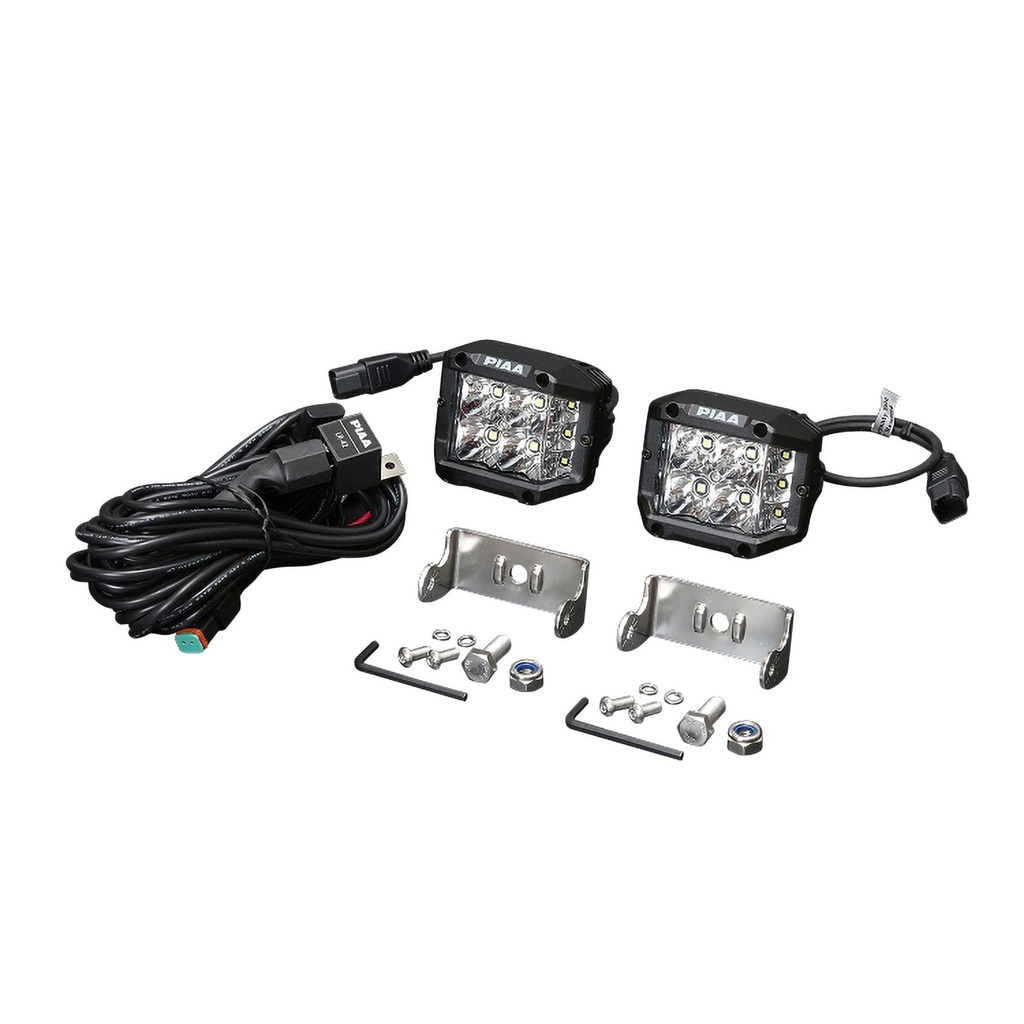 PIAA Quad Edge 4” LED Cube Light Kit