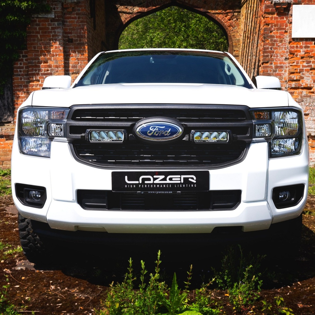 Lazer Lamps Grille Integration Kit With Gen 2 Triple-R 750 Lamps With Beacon