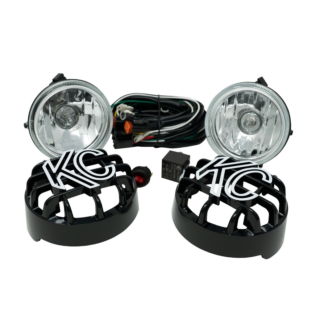 KC HiLiTES 4" Rally 400 Halogen 55W Lamps - Pair