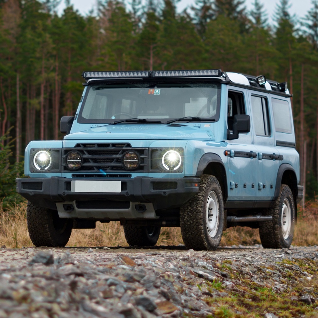 Lazer Lamps Grille Integration Kit With Sentinel 7 Inch Lamps