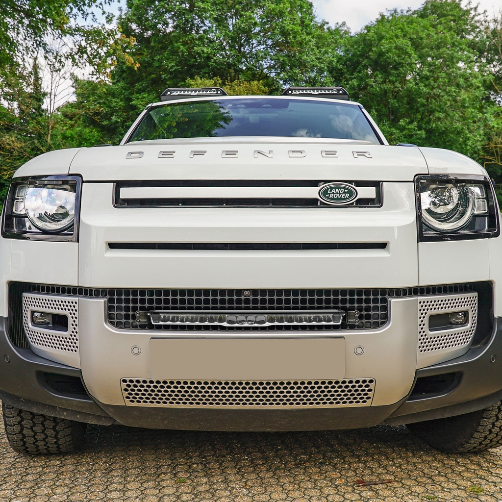 Lazer Lamps Grille Integration Kit With Glide Curved LED Lamp