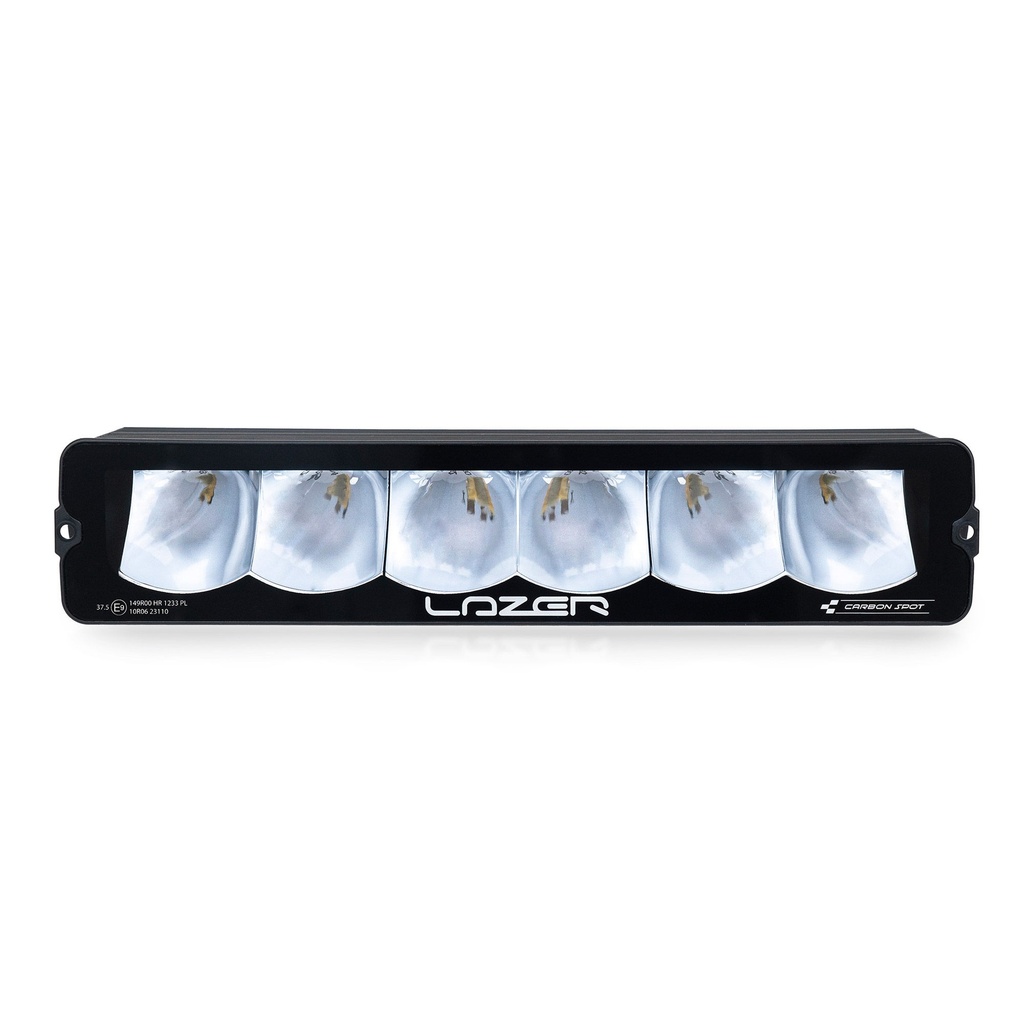[7000553-3891949] Lazer Lamps Carbon-6 Gen 3 Lightweight LED Lamp (Yellow Dip Beam Colour, Drive)