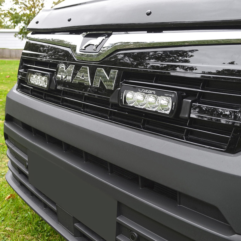 [LZRGK-TGE-01K] Lazer Lamps Grille Integration Kit With ST-4 Evolution Lamps