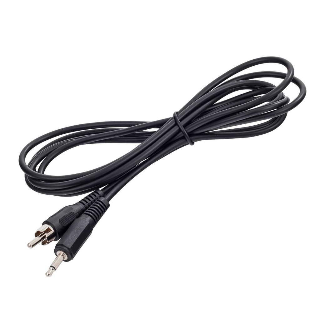 [DTMCABLE1] Demon Tweeks 3.5mm Jack Plug To Single RCA Phono Plug Cable 1.2m