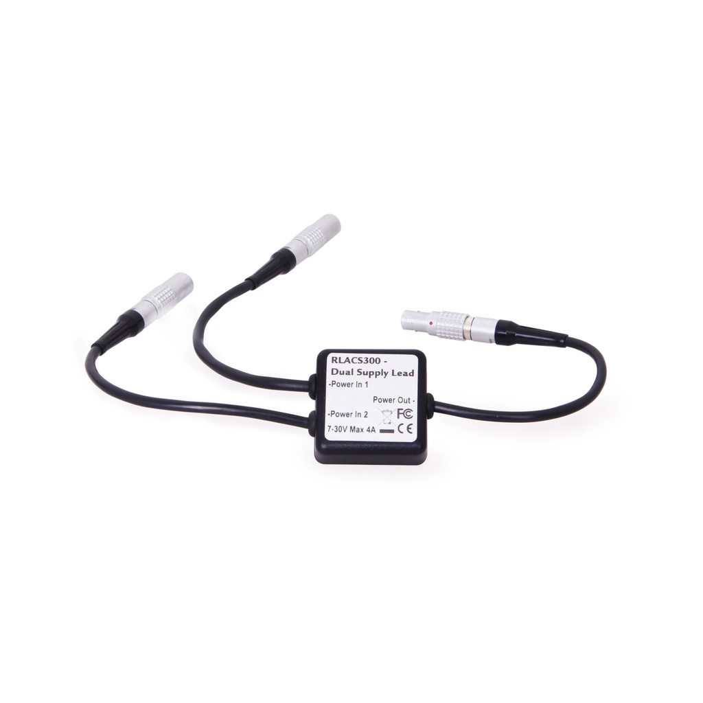 [RLGRLACS300] Racelogic Dual Power Supply Cable For LiveU Solo