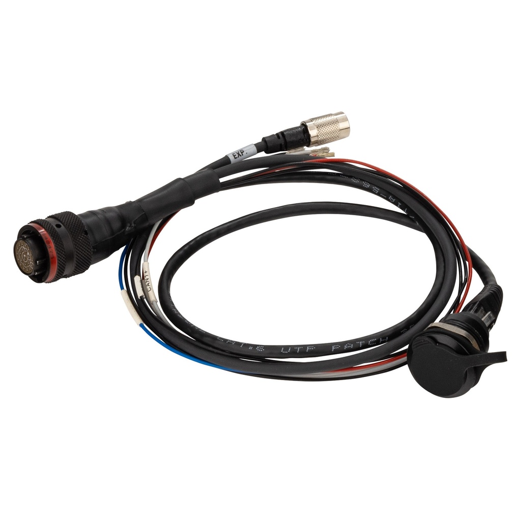 [7000900-3504724] AIM SmartyCam 3 GP & Dual HD Camera CAN Wiring Harness (22 Pin Harness With Ethernet and External Mic Connection)