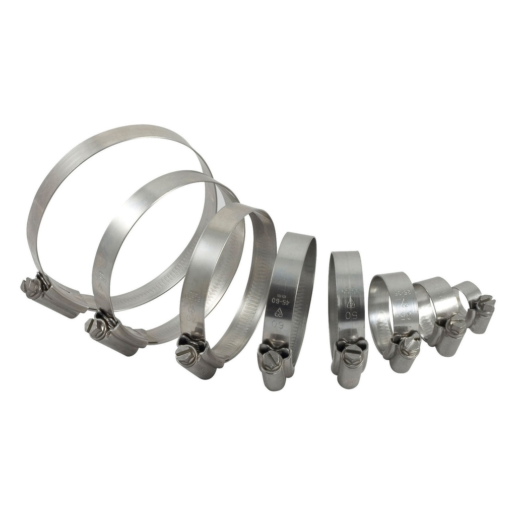 [SAMCK69/2] Samco Stainless Steel Hose Clip Kit