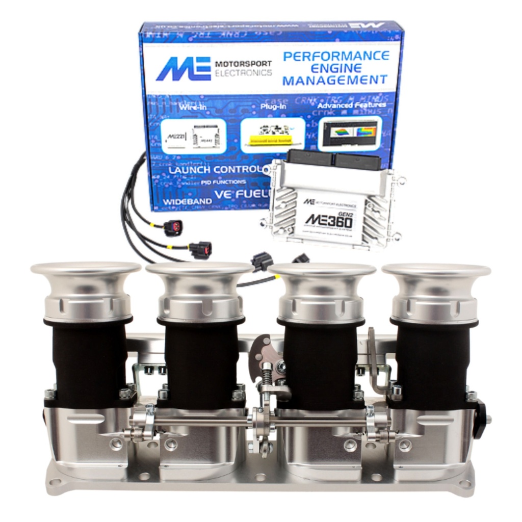 [A/T102-102-00434] AT Power Direct To Head Throttle Body Kit With ME360 ECU & Loom - Ford Duratec 2.0
