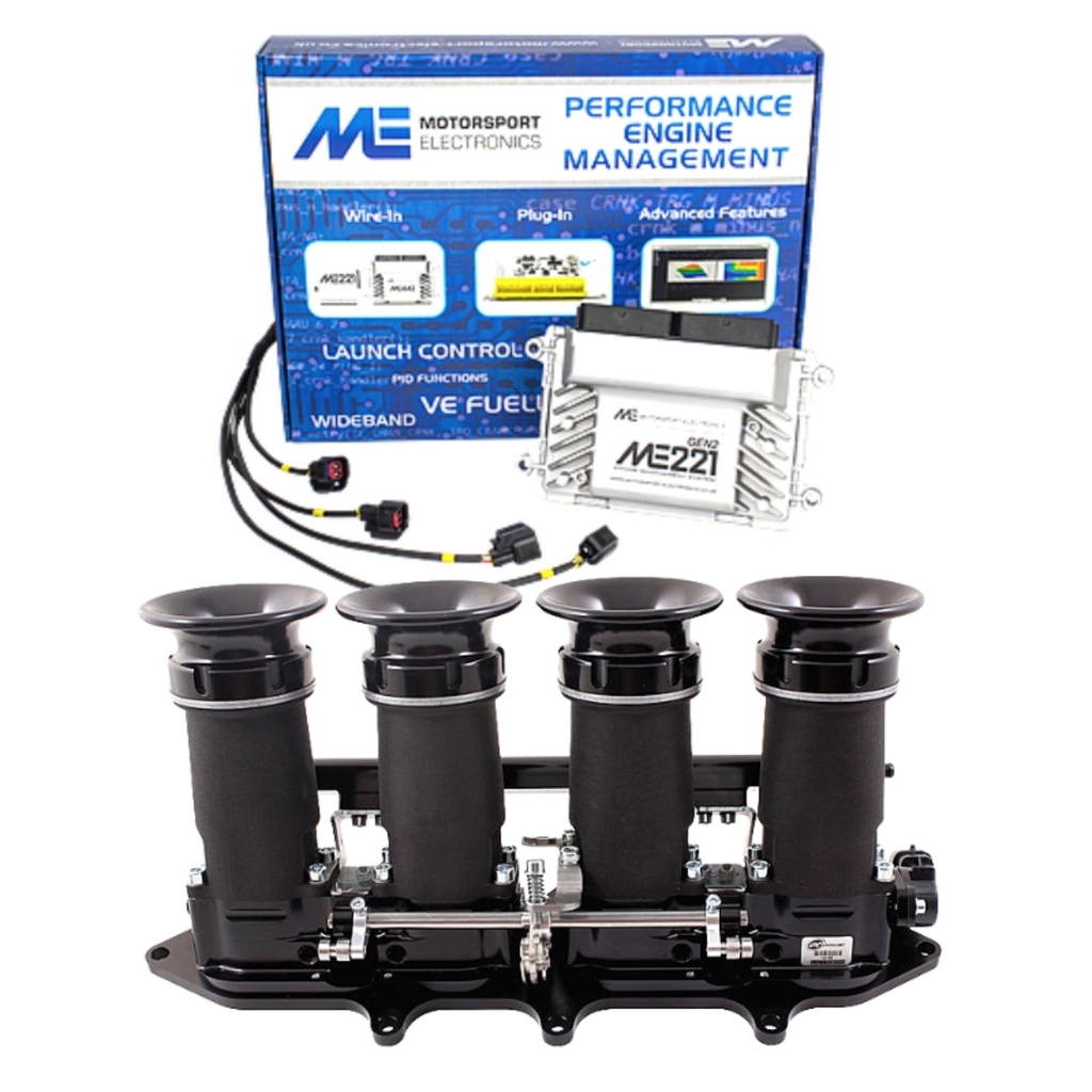 [A/T102-102-00432] AT Power Direct To Head Throttle Body Kit With ME221 ECU & Loom - Ford ST170