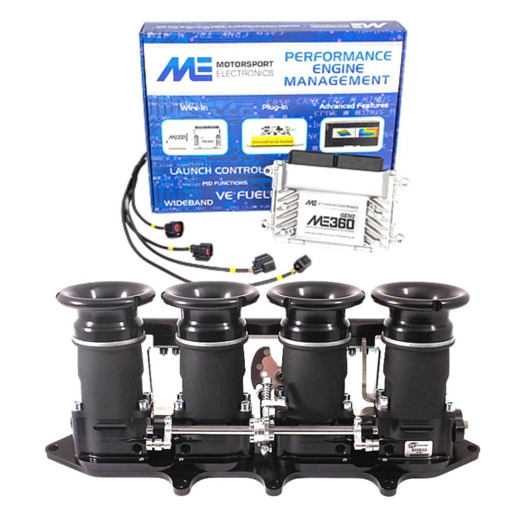 [A/T102-102-00435] AT Power Direct To Head Throttle Body Kit With ME360 ECU & Loom - Ford Zetec