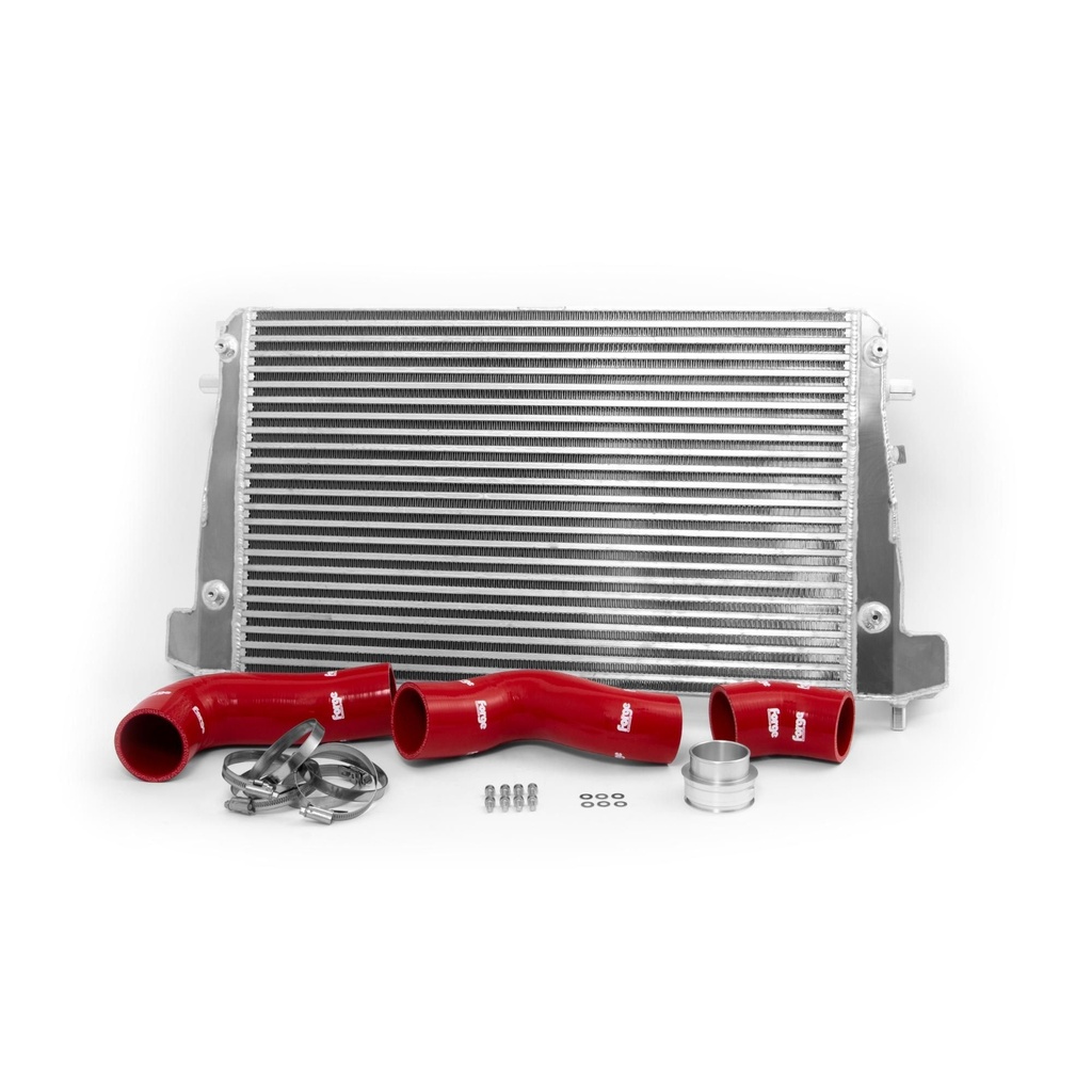 [FORFMMK5FMIC-R] Forge Front Mount Intercooler with Red Silicone Hoses