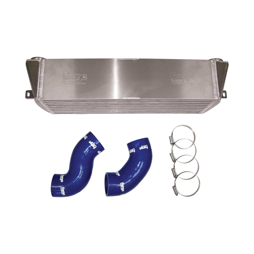 [FORFMTT225-BLK] Forge Front Mount Intercooler with Black Silicone Hoses