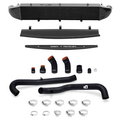 [MSHMMINT-FIST-14KBBK] Mishimoto Performance Intercooler - Black Pipes, Black Cooler