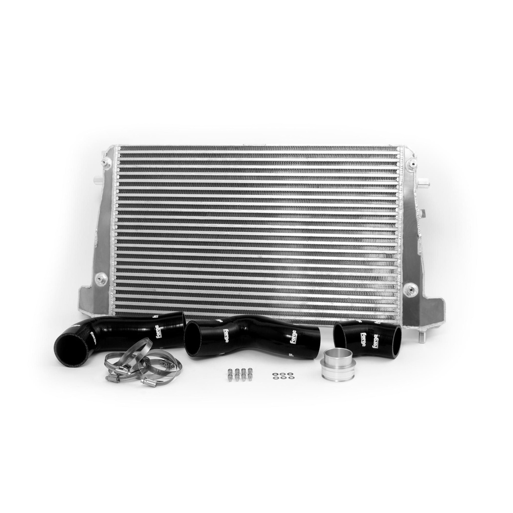 [FORFMMK5FMIC-BLK] Forge Front Mount Intercooler with Black Silicone Hoses