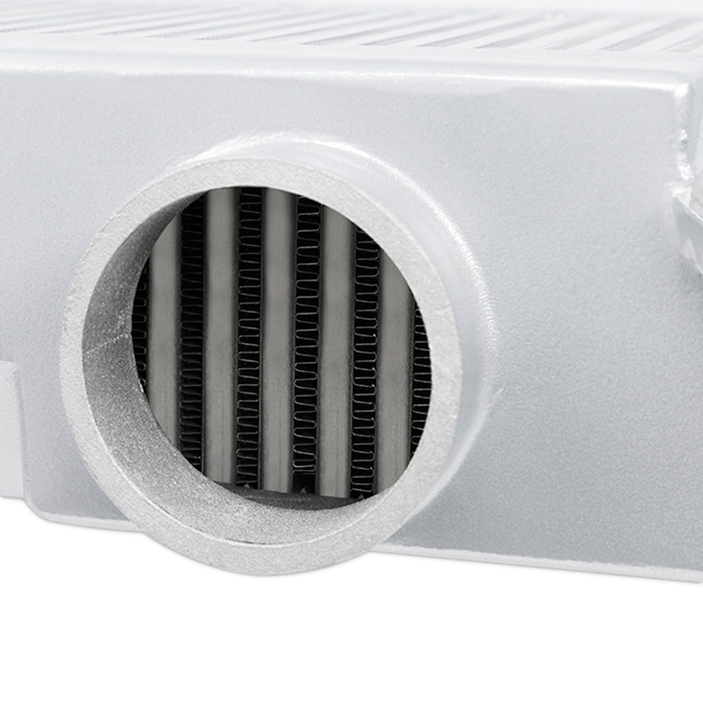 Mishimoto Performance Top-Mount Intercooler Kit, Silver Cooler, Black Hoses