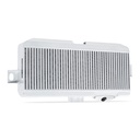 Mishimoto Performance Top-Mount Intercooler Kit, Silver Cooler, Red Hoses