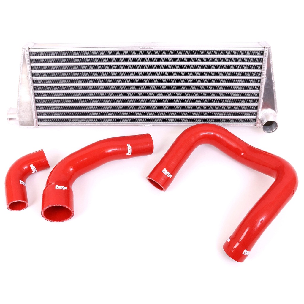 [FORFMINTF500-R] Forge Intercooler with Red Silicone Hoses