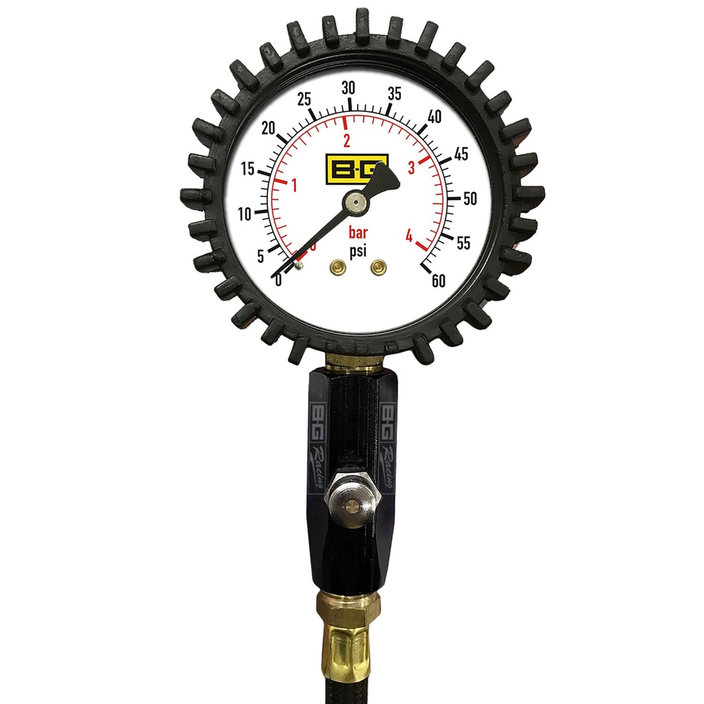 [BGR515] B-G Racing Tyre Pressure Gauge - 2.5 Inch
