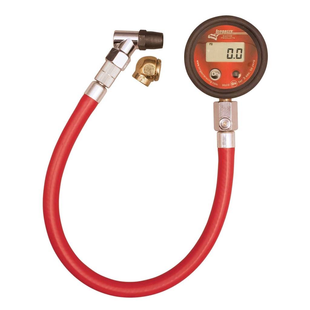 [526655-1816857] Longacre Standard Digital Tyre Pressure Gauge - 2 Inch (0-60 psi)