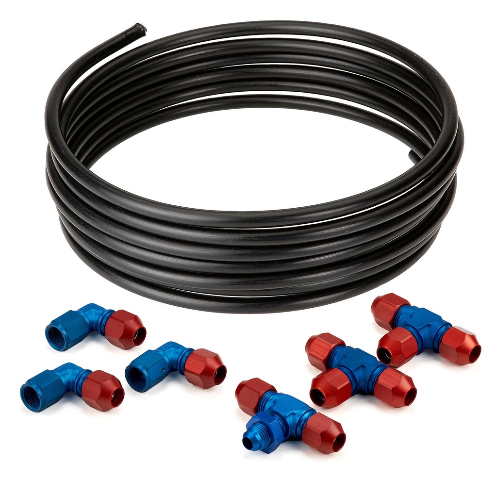 [244254-3895475] Krontec AP Racing & Krontec Air Jack Aluminium Hardline Plumbing Kit (Forged, Krontec, 3)